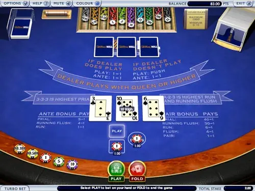 3 card brag