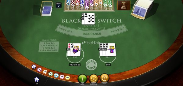 Blackjack Switch