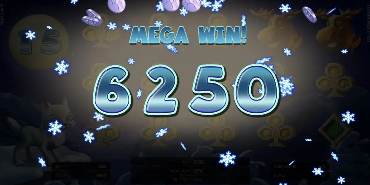 Wolf-Cub-mänguautomaat-Mega-Win