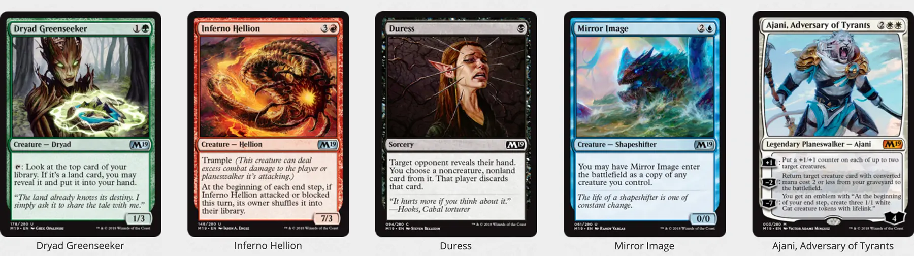 Magic-the-Gathering-kaardid-mana-värvid