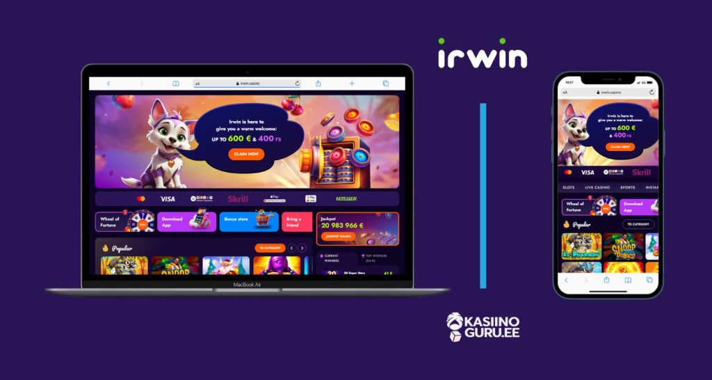irwin-casino-ülevaade
