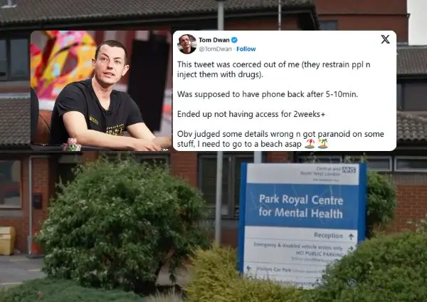 Tom Dwan kavandab hagi ÜK vaimse tervise keskuse vastu