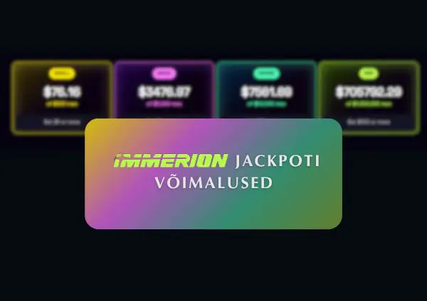 Immerion jackpoti preemiad