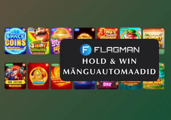 Hold & Win mänguautomaadid Flagman kasiinos