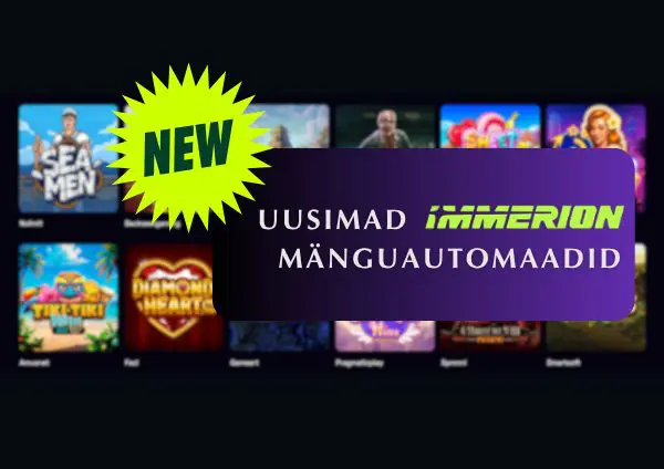 Uusimad Immerion kasiino mänguautomaadid